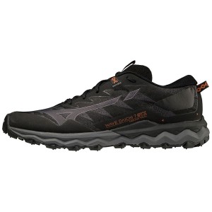 Black Men Mizuno Wave Daichi 7 Gtx Running Shoes | 9274-AGTPC
