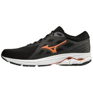 Black Men Mizuno Wave Kizuna 2 Running Shoes | 8091-VXRWD