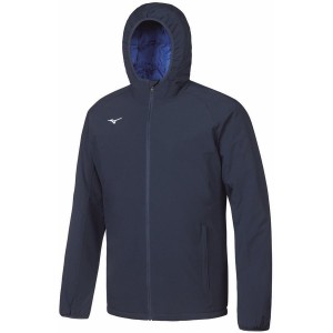 Blue Men Mizuno Padded Jackets | 7854-AQHVW