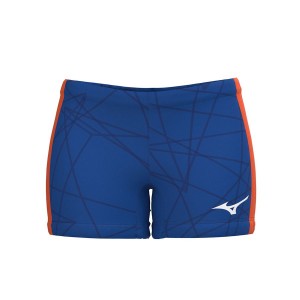Blue Women Mizuno Nevobo Volleyball Matchs Shorts | 1739-LFATI