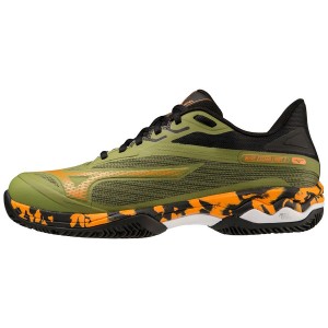 Green Men Mizuno Wave Exceed Light 2 Tennis Shoes | 2974-UVXZD