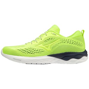 Green Men Mizuno Wave Revolt Running Shoes | 2570-LGUTF