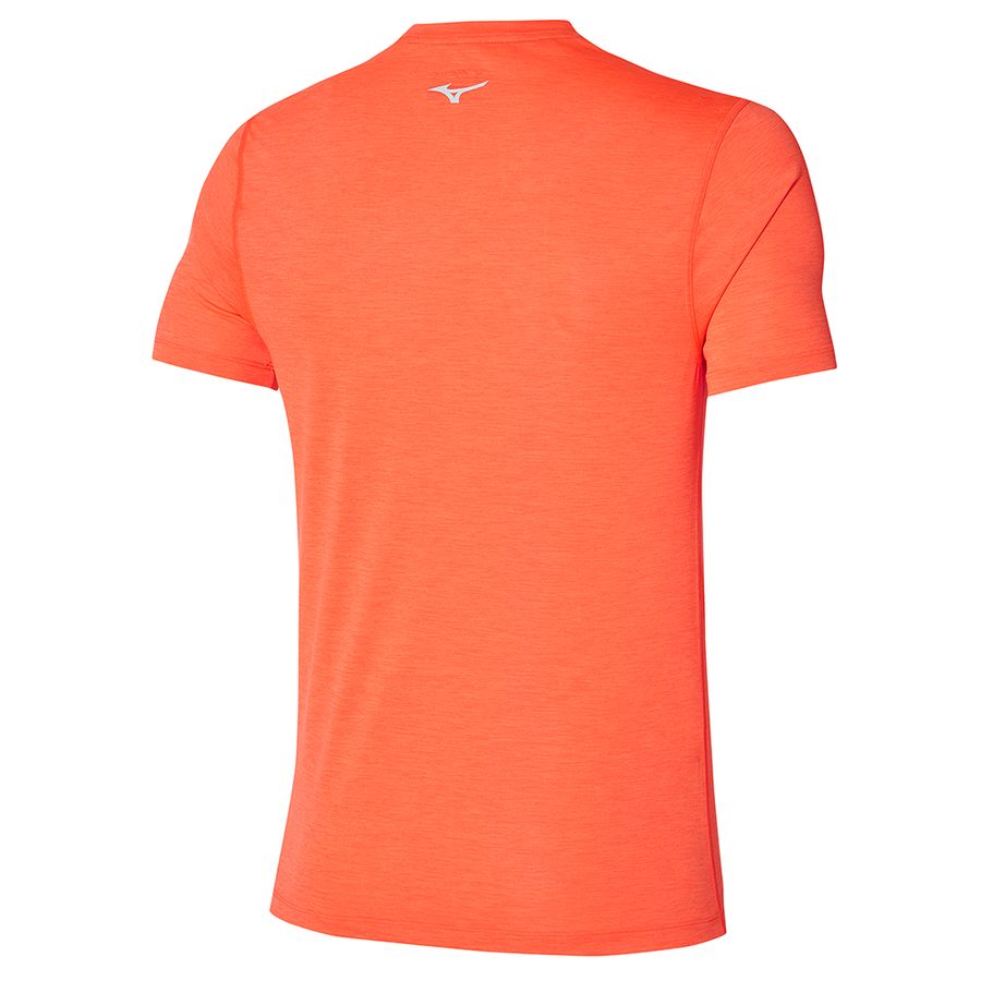 Beige Men Mizuno Impulse Core T Shirts | 7041-WJDFN