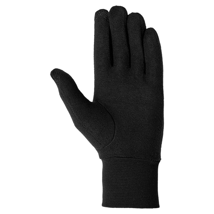 Black Men Mizuno Bt Md Wgt Fleece Glv Gloves | 6230-OHLSW