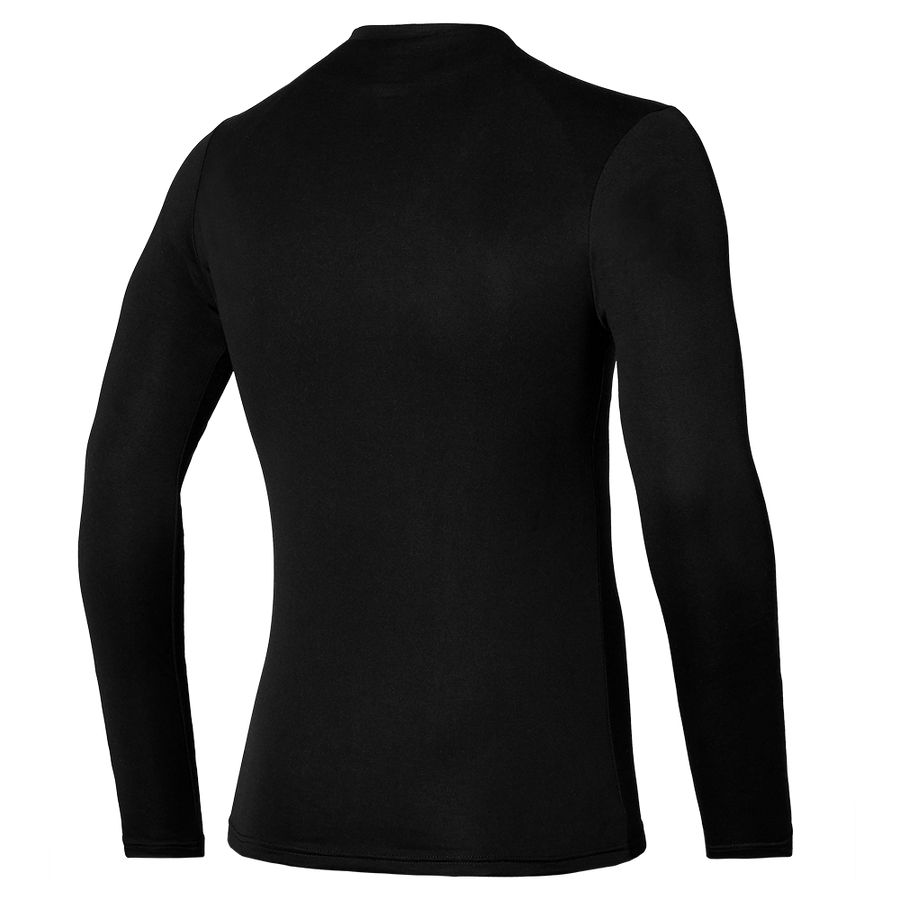 Black Men Mizuno Bt Under V Neck Longsleeve Tops | 8362-QUKGO