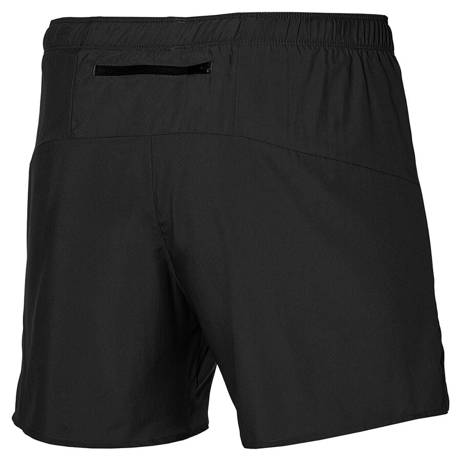 Black Men Mizuno Core 5.5 Shorts | 2163-VZMBU