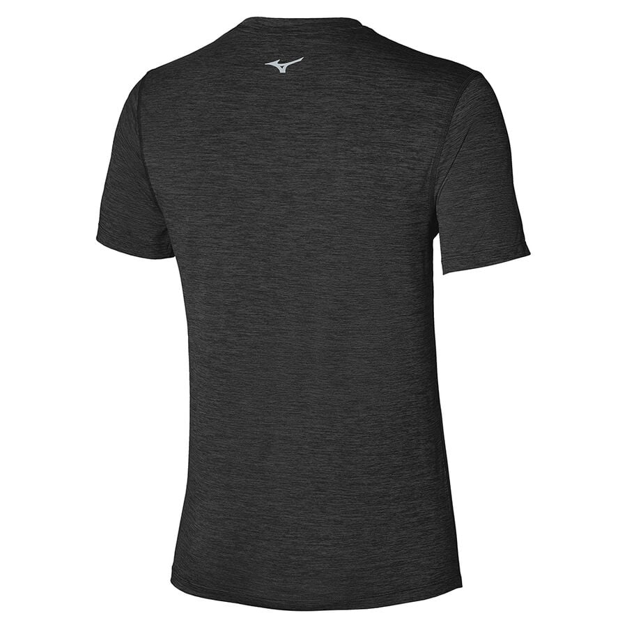Black Men Mizuno Impulse Core T Shirts | 5370-YDCTK