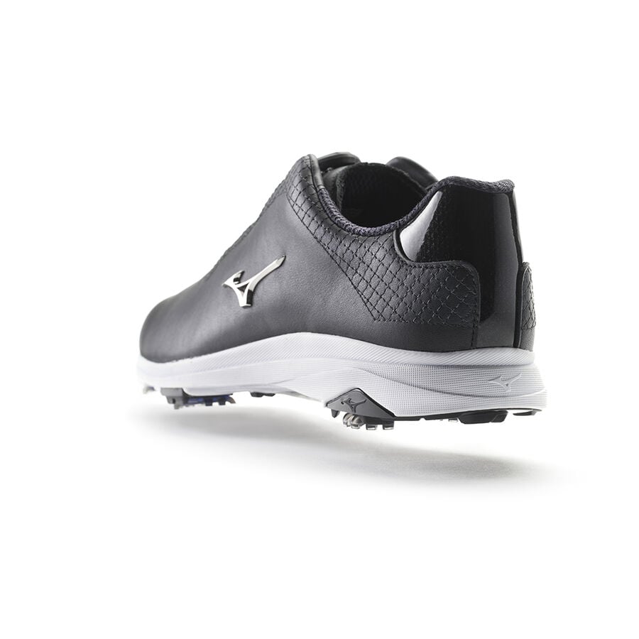 Black Men Mizuno Nexlite Pro Boa Golf Shoes | 8395-YEPOR