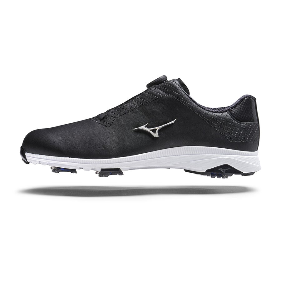 Black Men Mizuno Nexlite Pro Boa Golf Shoes | 8395-YEPOR