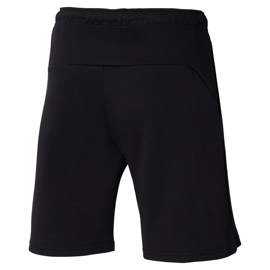 Black Men Mizuno Sergio Ramos Sweat Shorts | 2694-THUDM