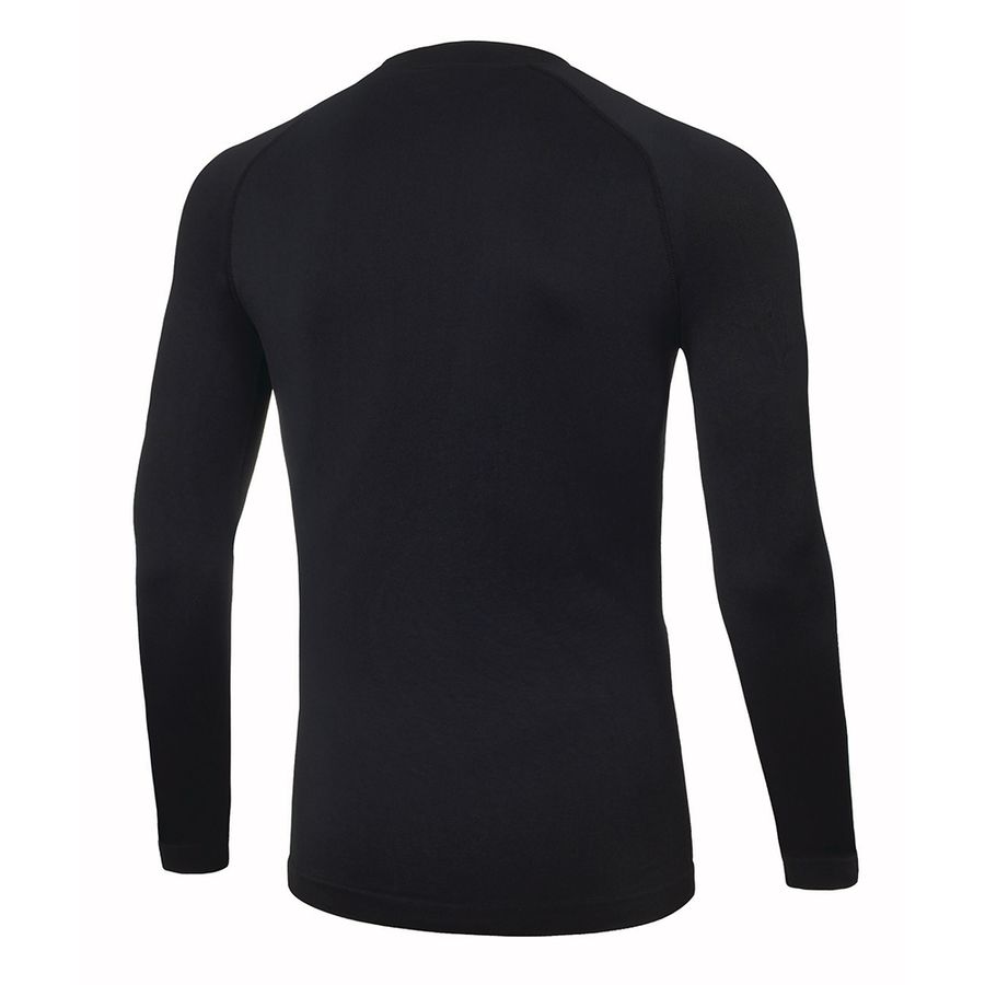 Black Men Mizuno Uni Core Ls Underlayer Tops | 3162-YCFXU