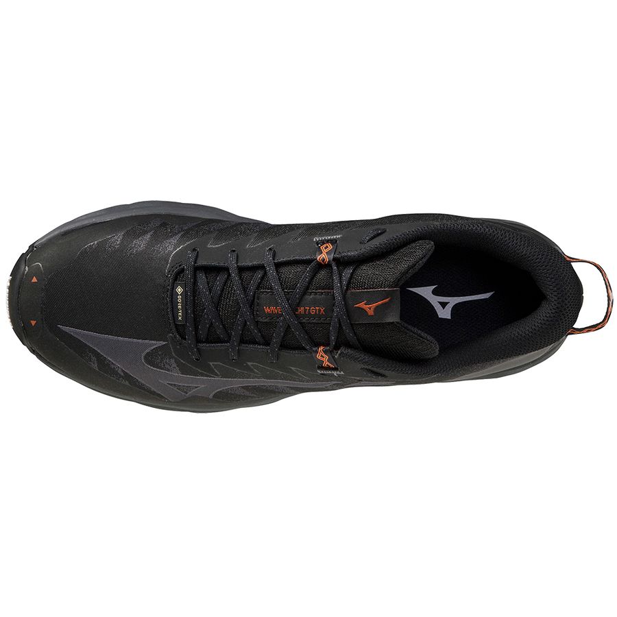 Black Men Mizuno Wave Daichi 7 Gtx Running Shoes | 9274-AGTPC