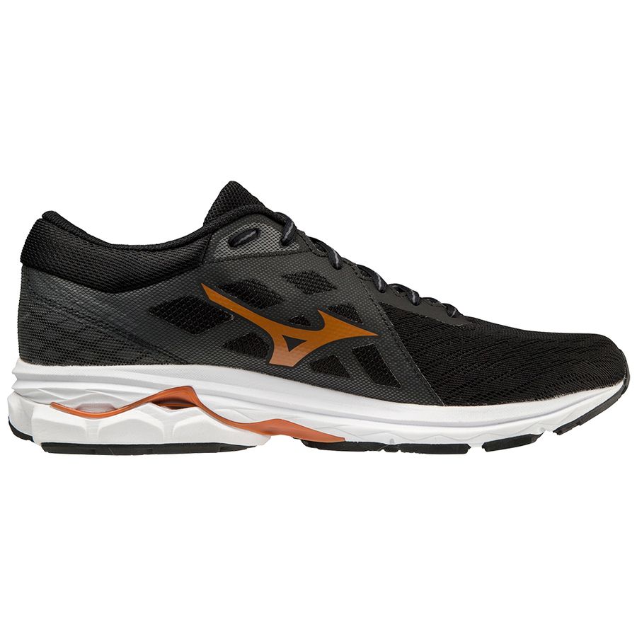 Black Men Mizuno Wave Kizuna 2 Running Shoes | 8091-VXRWD