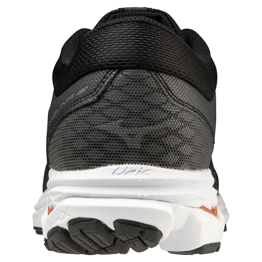 Black Men Mizuno Wave Kizuna 2 Running Shoes | 8091-VXRWD