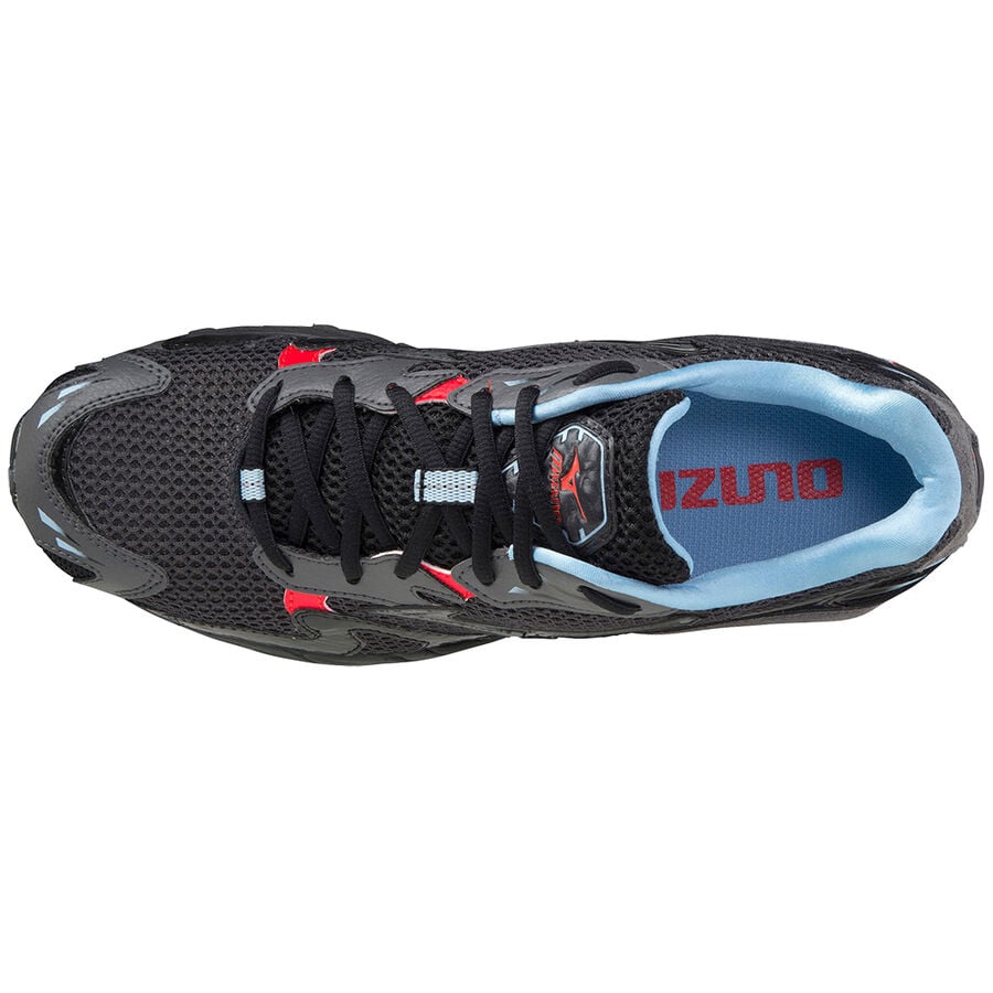 Black Men Mizuno Wave Rider 10 Sneakers | 9712-UYSTC
