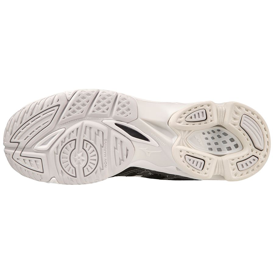 Black Men Mizuno Wave Voltage Volleyball Shoes | 3964-TPEMI