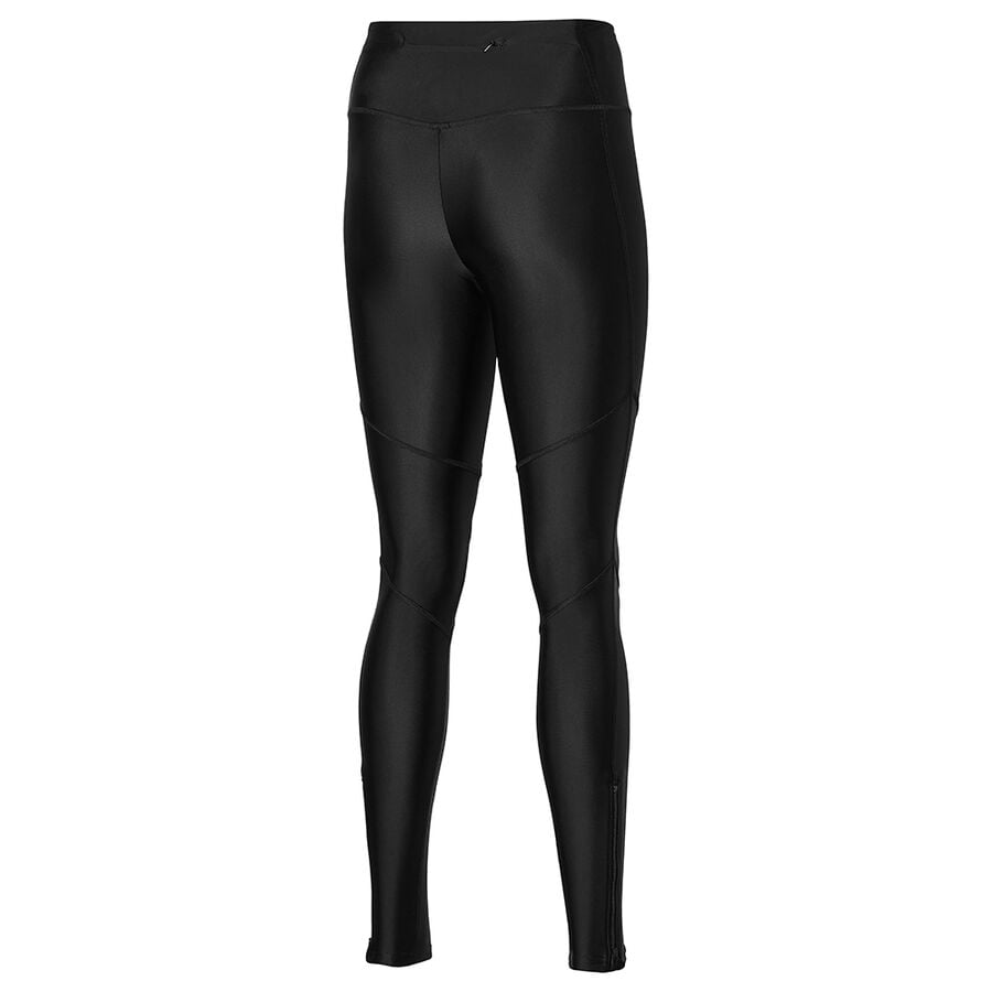 Black Women Mizuno Core Long Leggings | 2146-WJPAI