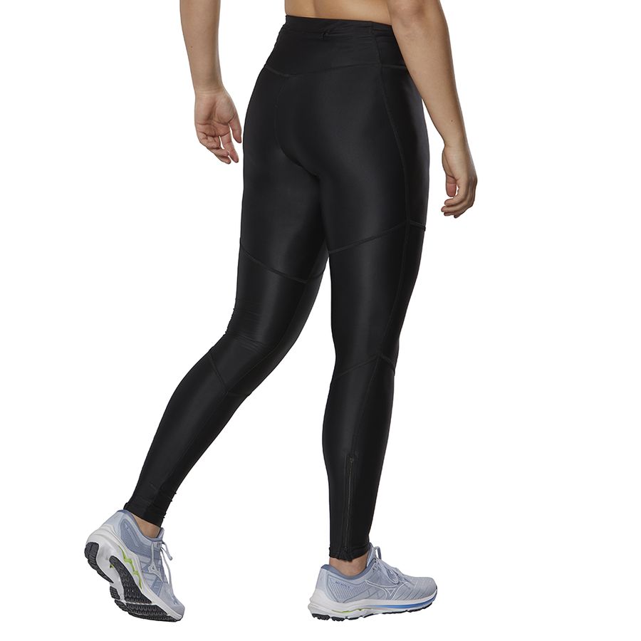 Black Women Mizuno Core Long Leggings | 2146-WJPAI