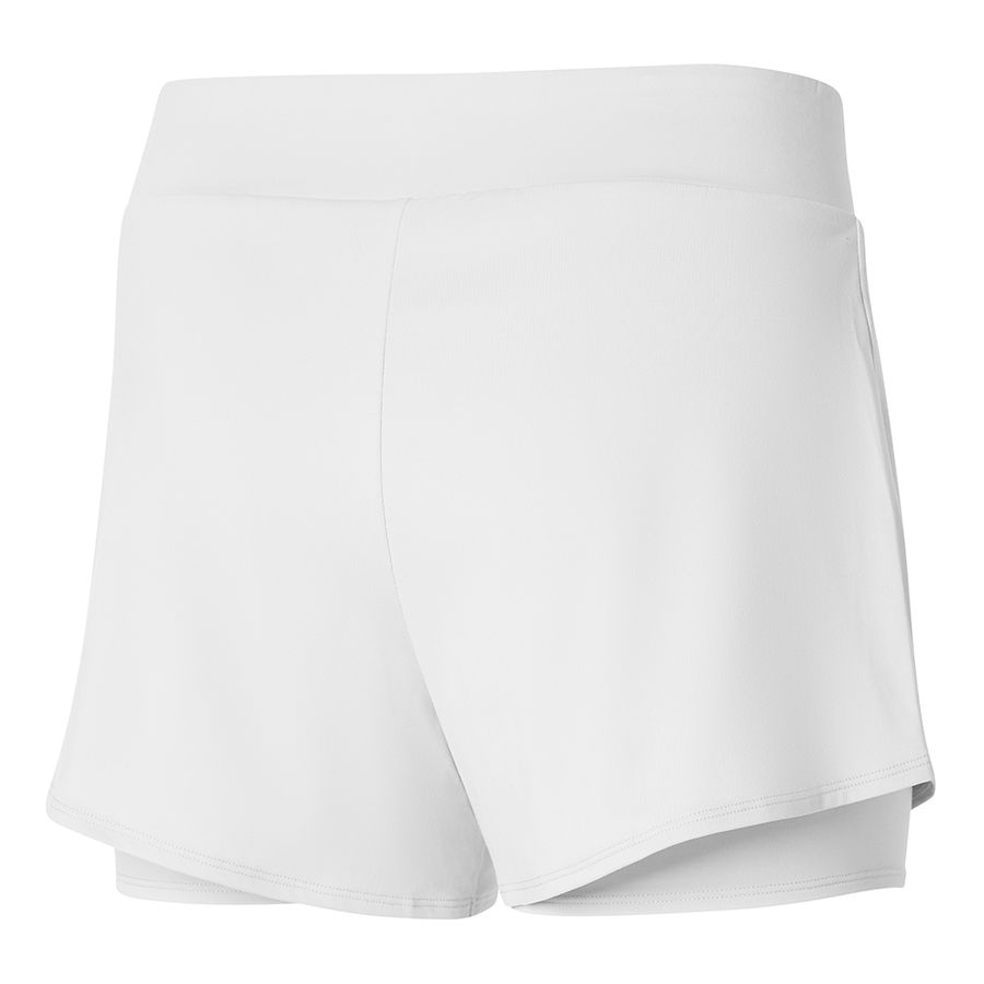 Black Women Mizuno Flex Shorts | 6724-VCIRJ