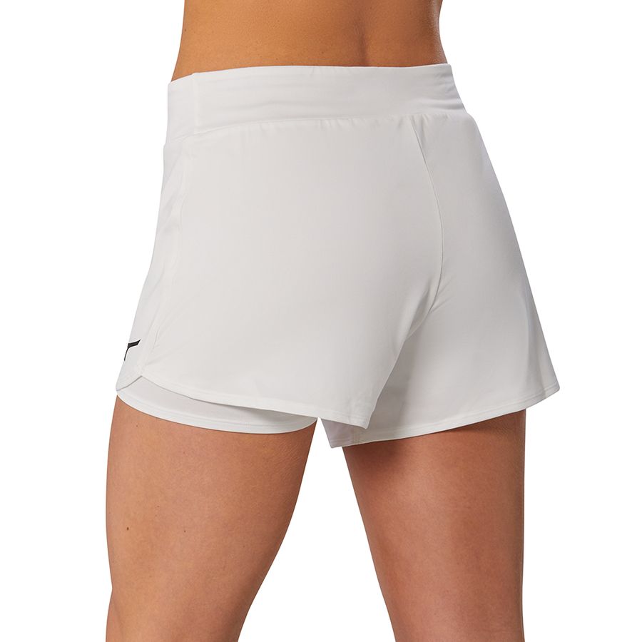 Black Women Mizuno Flex Shorts | 6724-VCIRJ