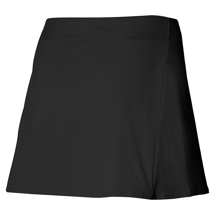 Black Women Mizuno Flex Skirts | 3710-UVZPG