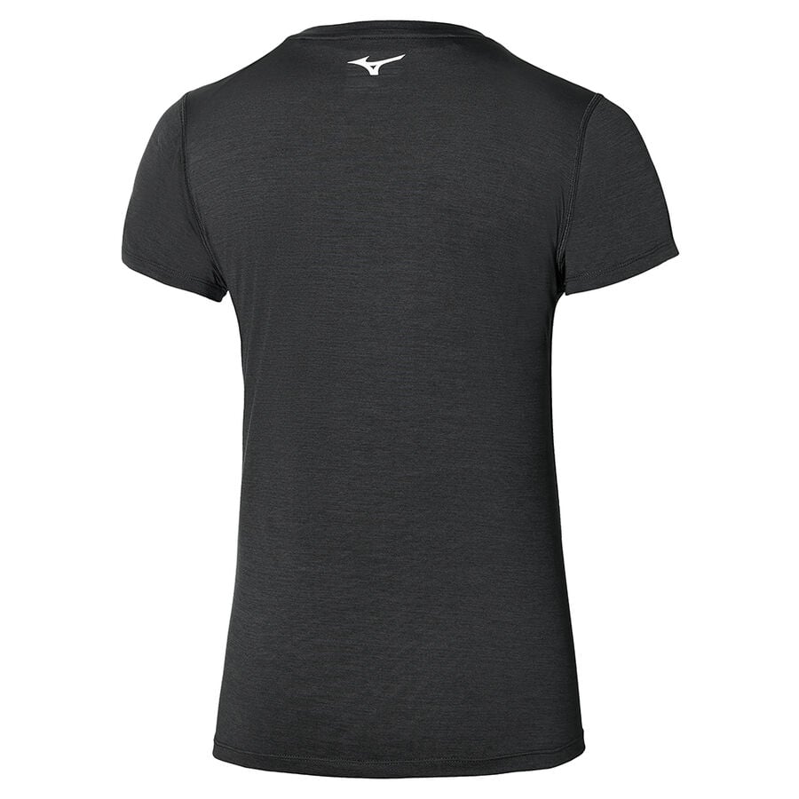 Black Women Mizuno Impulse Core T Shirts | 4720-XHPLB