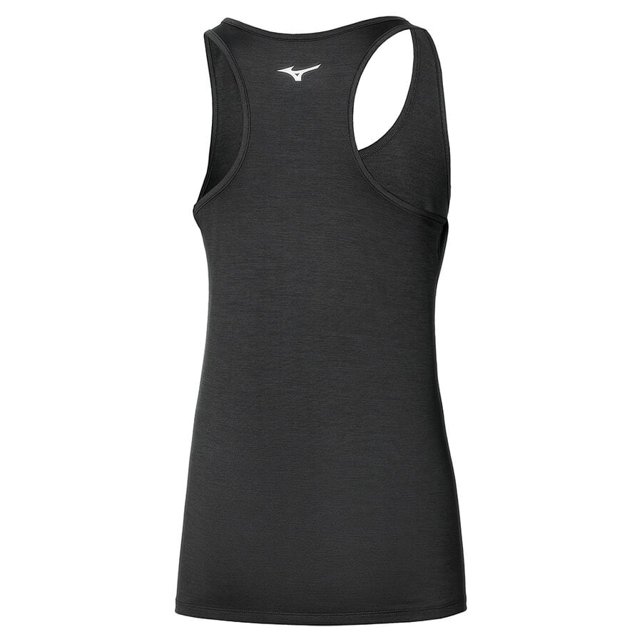 Black Women Mizuno Impulse Core Tanks | 5843-ECSQP