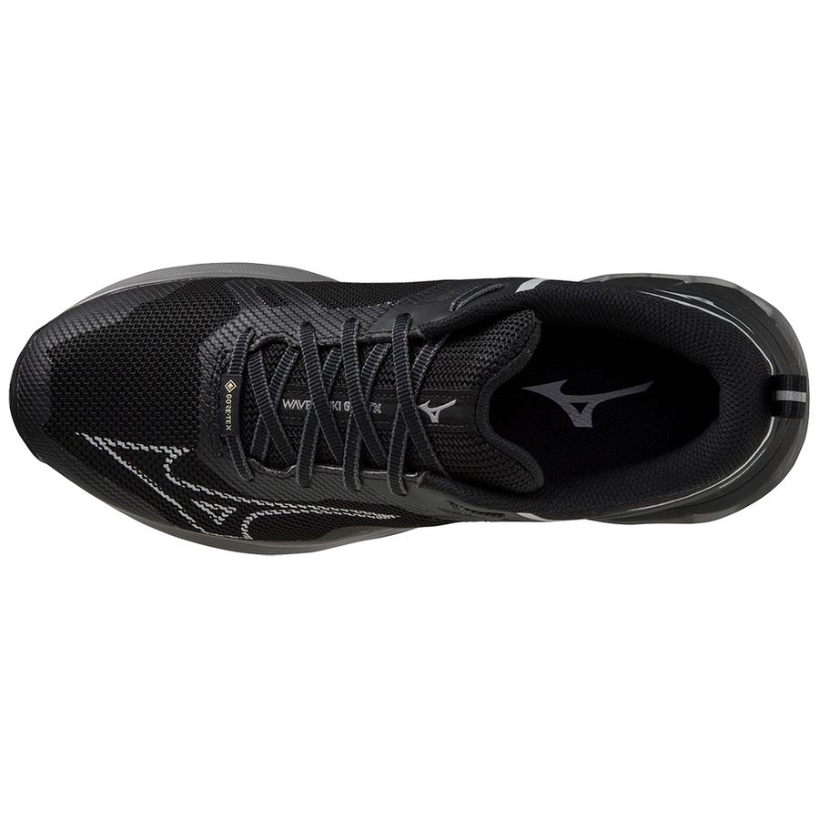 Black Women Mizuno Wave Ibuki 4 Gtx Trail Running Shoes | 4106-KTFJB