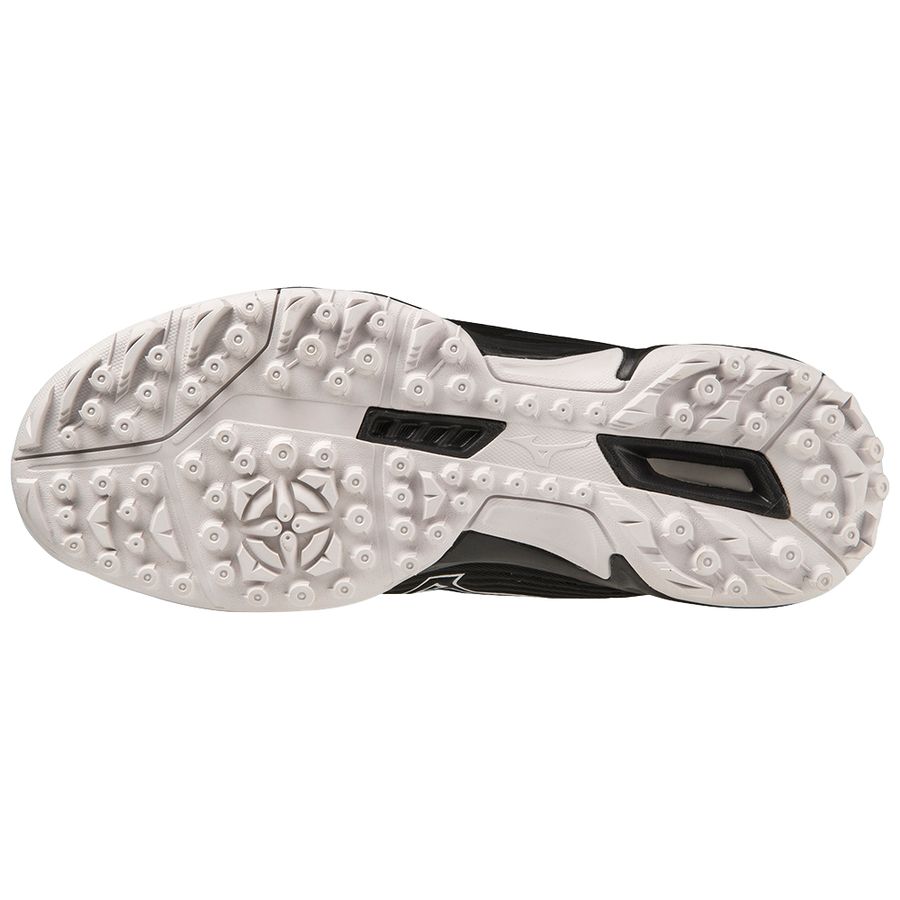 Black / White Men Mizuno Wave Lynx 2 Hockey Shoes | 5092-XCARO