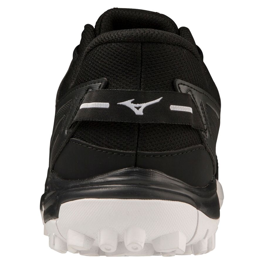 Black / White Men Mizuno Wave Lynx 2 Hockey Shoes | 5092-XCARO