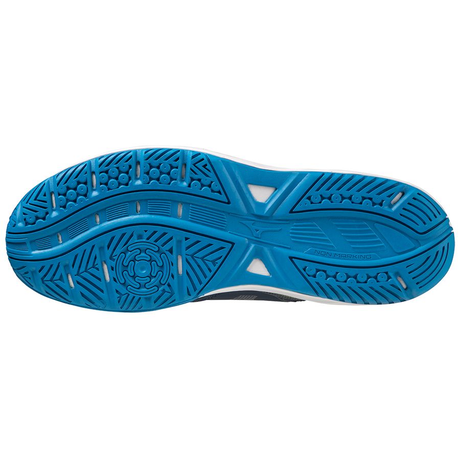 Blue Men Mizuno Break Shot 4 Ac Tennis Shoes | 4075-WYEBU