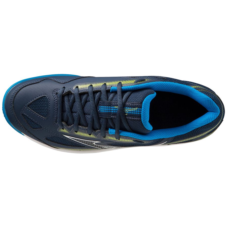 Blue Men Mizuno Break Shot 4 Ac Tennis Shoes | 4075-WYEBU