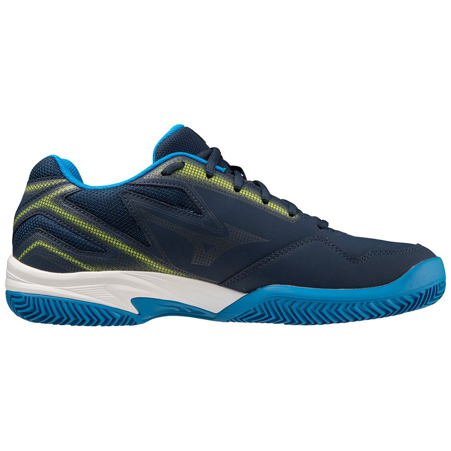 Blue Men Mizuno Break Shot 4 Cc Tennis Shoes | 2470-KYOXS
