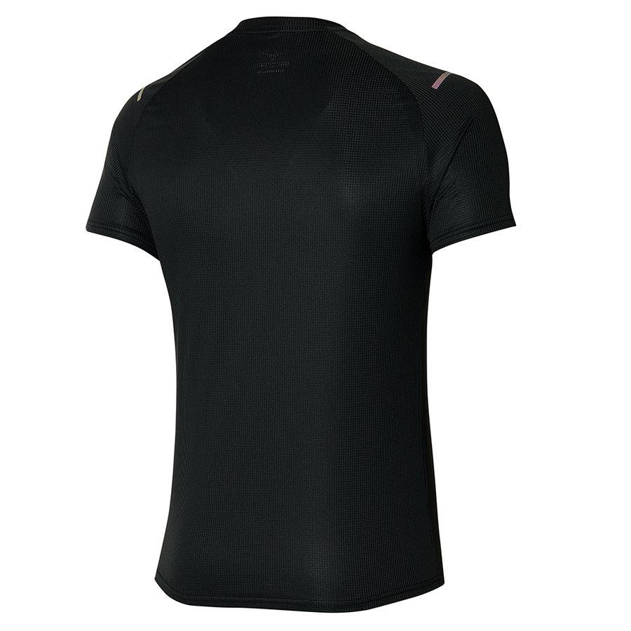 Blue Men Mizuno Dryaeroflow T Shirts | 0567-GZPBL