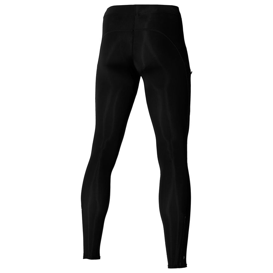 Blue Men Mizuno Impulse Core Long Tight Joggers | 0459-RILYQ