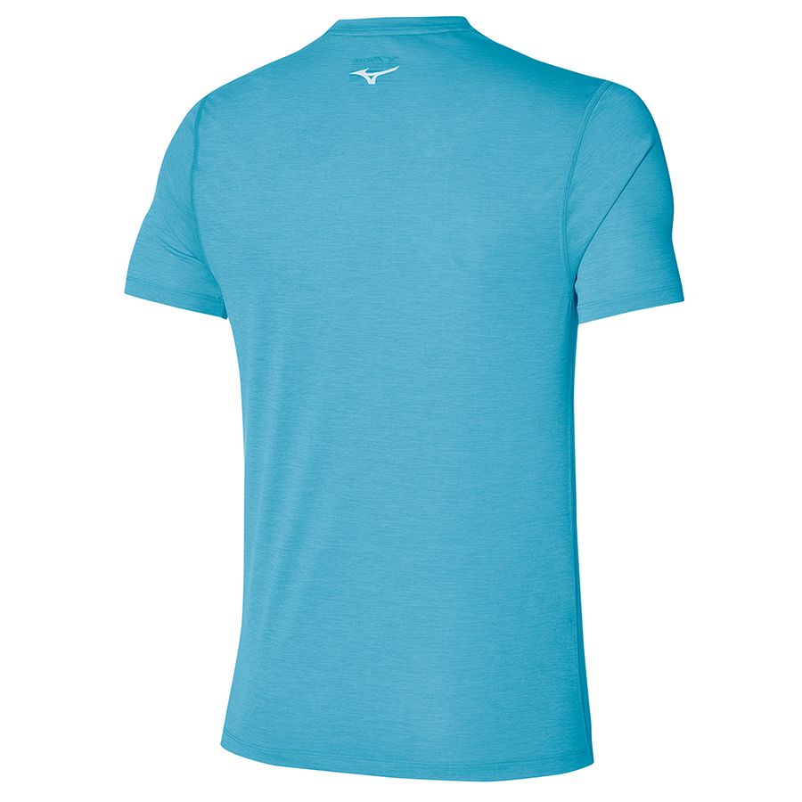 Blue Men Mizuno Impulse Core T Shirts | 5962-LGJBR