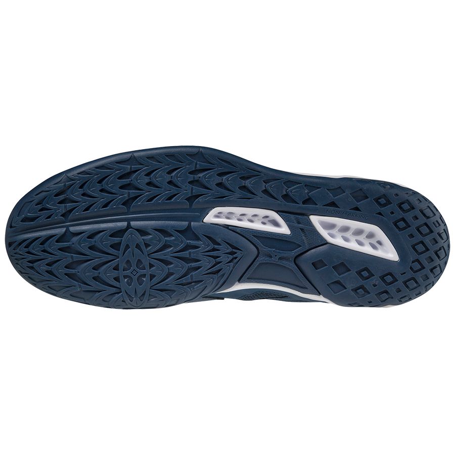 Blue Men Mizuno Lightning Star Z6 Jr Volleyball Shoes | 9840-WVJKX
