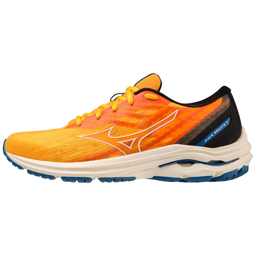 Blue Men Mizuno Wave Equate 7 Running Shoes | 7241-ONPJQ