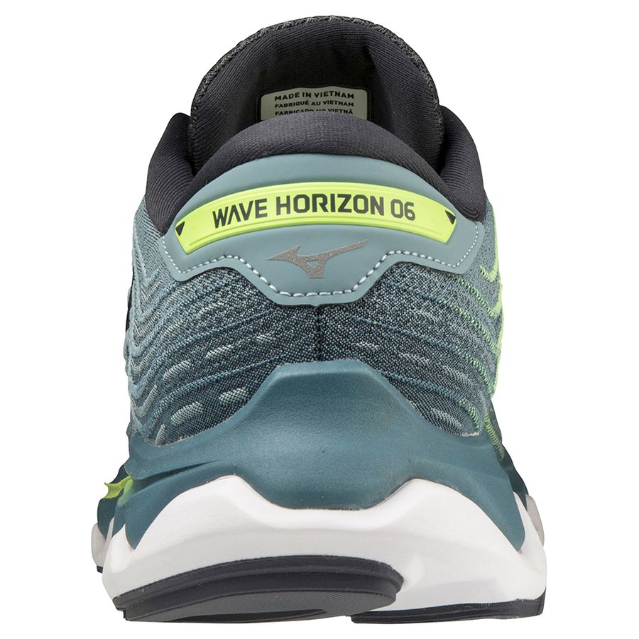 Blue Men Mizuno Wave Horizon 6 Running Shoes | 0869-XDTJC
