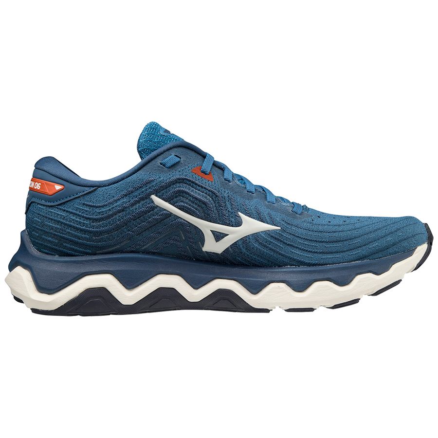 Blue Men Mizuno Wave Horizon 6 Running Shoes | 3216-GTPJC