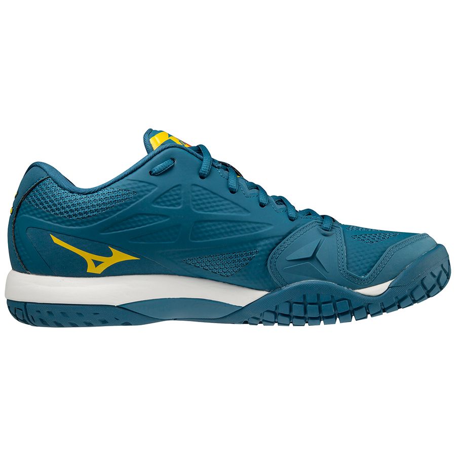 Blue Men Mizuno Wave Intense Tour 5 Ac Tennis Shoes | 0975-NHPOT
