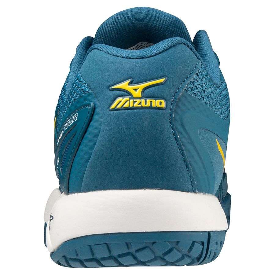 Blue Men Mizuno Wave Intense Tour 5 Ac Tennis Shoes | 0975-NHPOT