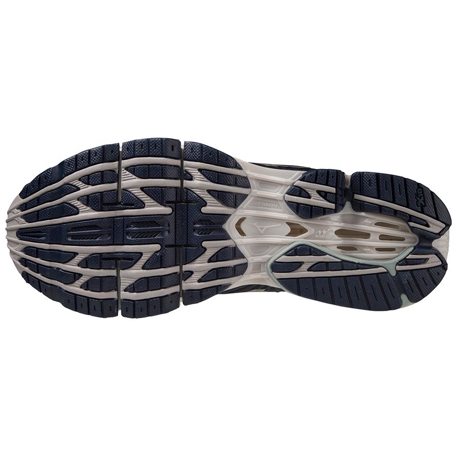 Blue Men Mizuno Wave Prophecy Ls Sneakers | 4608-WEUGB