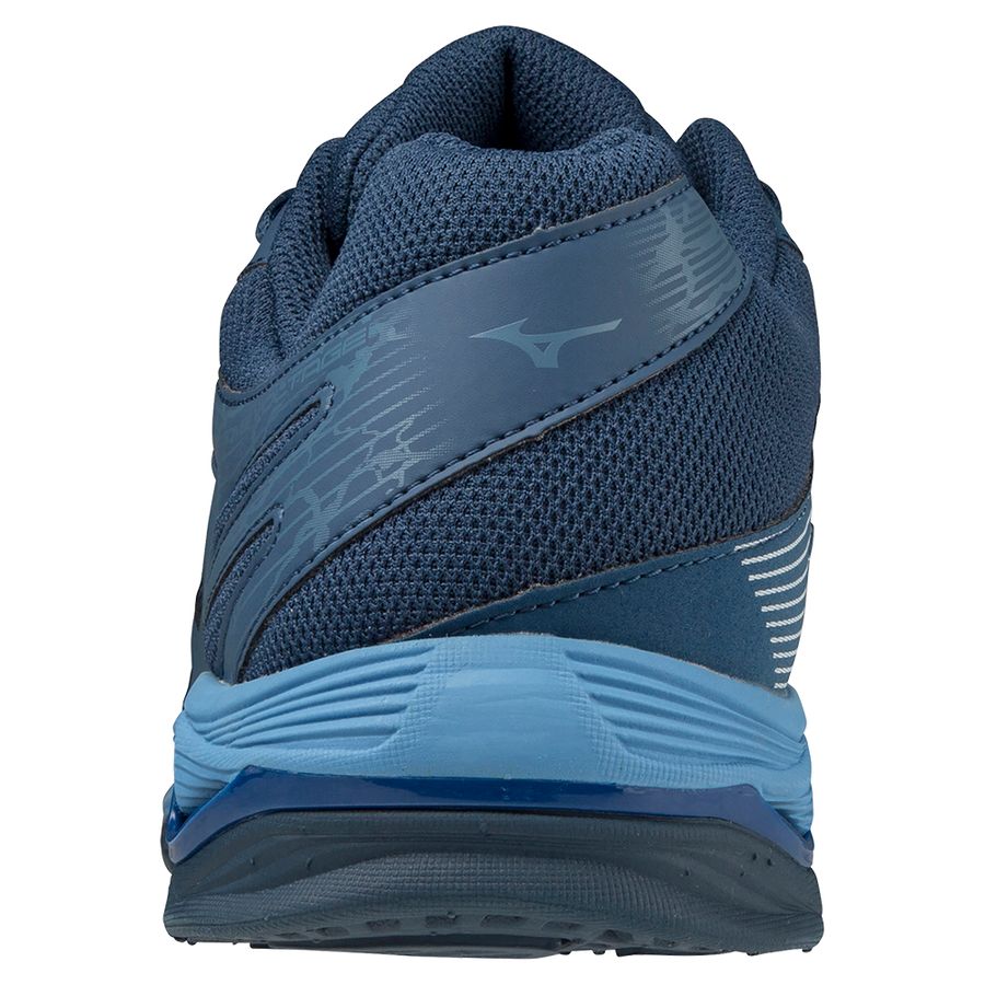Blue Men Mizuno Wave Voltage Volleyball Shoes | 0123-GUCHX