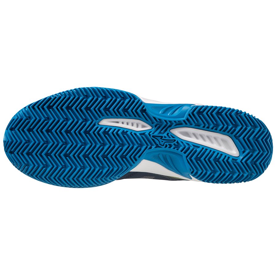 Blue Women Mizuno Break Shot 4 Cc Tennis Shoes | 3718-XBCVT
