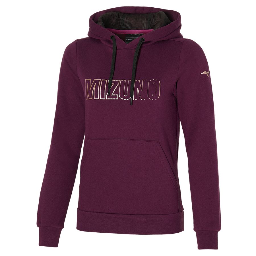 Blue Women Mizuno Hoodie | 3502-IFLSQ