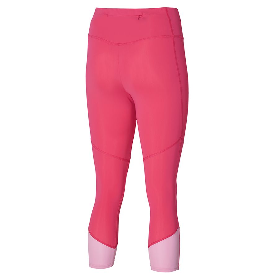 Blue Women Mizuno Impulse Core 3/4 Leggings | 7014-MLXHW