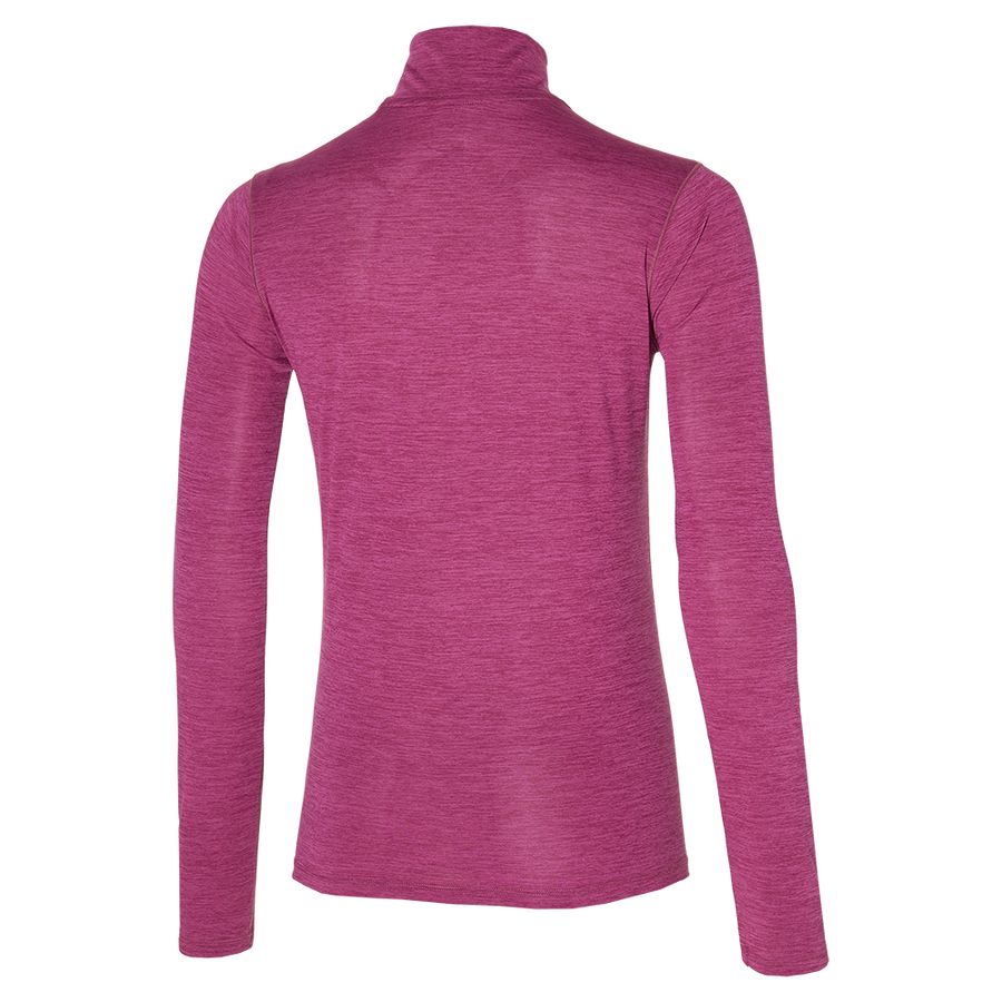 Blue Women Mizuno Impulse Core Ls Hz Tops | 8361-XOQNT