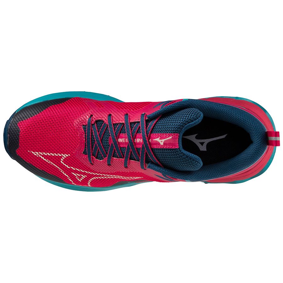 Blue Women Mizuno Wave Ibuki 4 Running Shoes | 7230-QIYDB