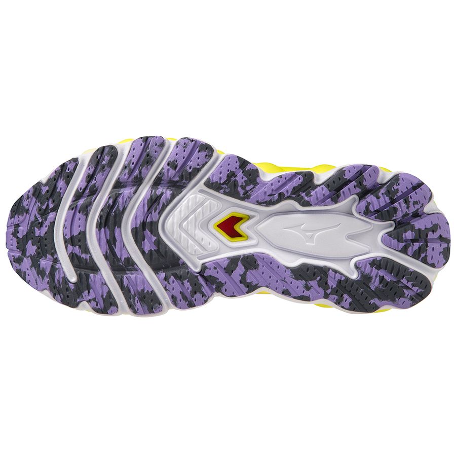 Blue Women Mizuno Wave Sky 7 Running Shoes | 4052-TKBSZ